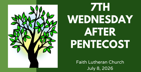 Worship on Wednesday, July 8, 2026